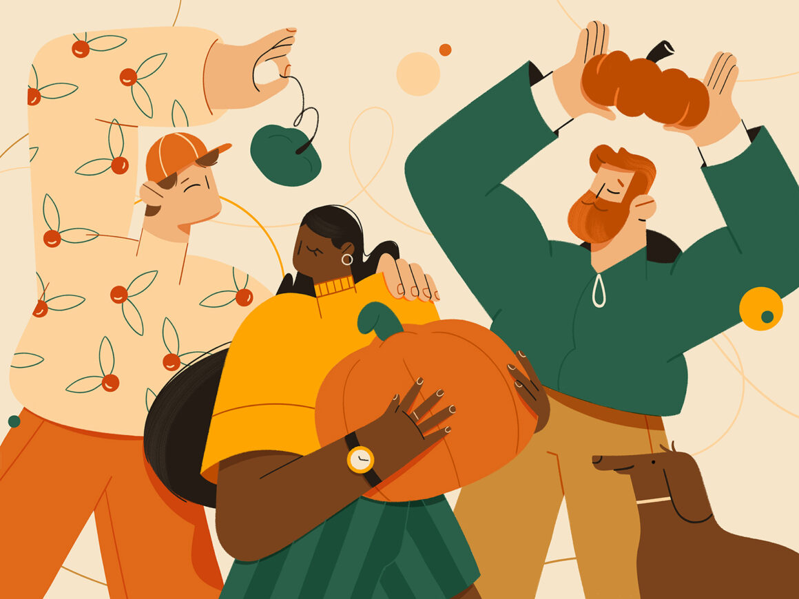 40 Thanksgiving Illustrations to inspire you