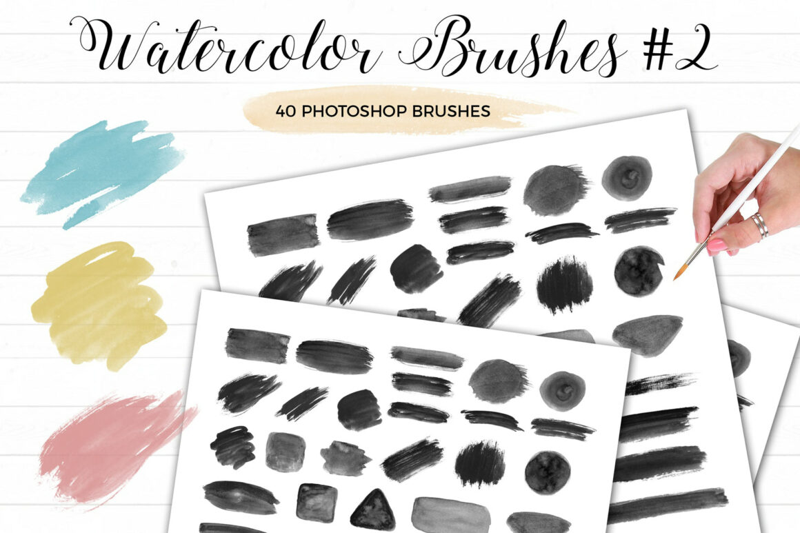 Free watercolor brush packs