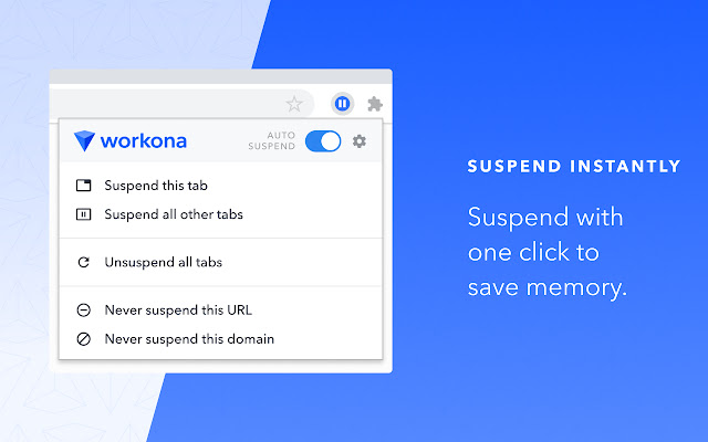 Workona Tab Suspender Chrome Extensions