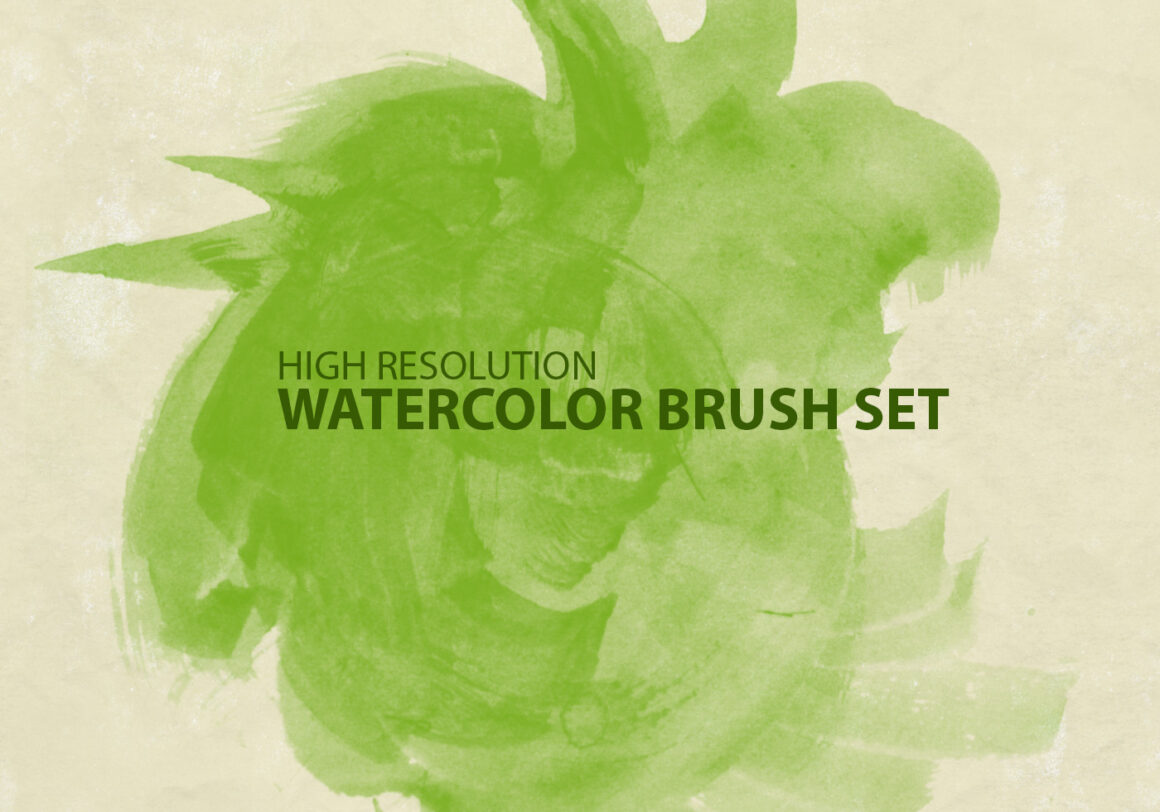 Free watercolor brush packs