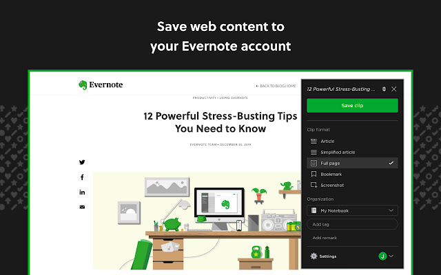 Evernote Web Clipper Chrome Extensions