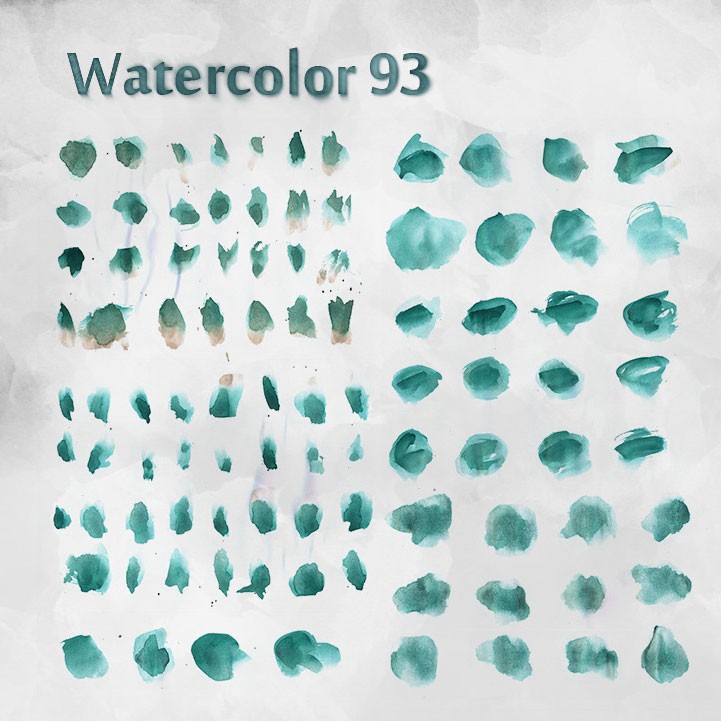 Free watercolor brush packs