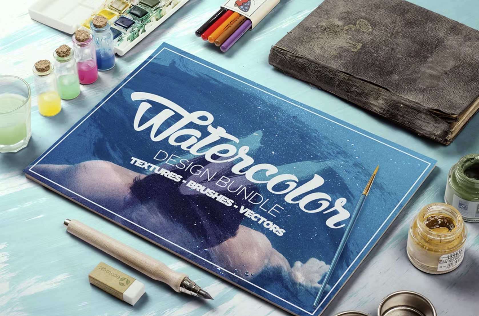26 Free watercolor brush packs Inspiration & Productivity for Everyone