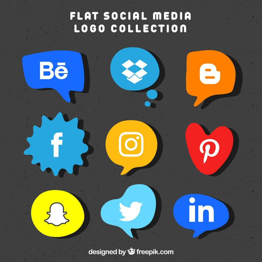 20 Best Free Social Media Icon Sets Resources And Inspirations For