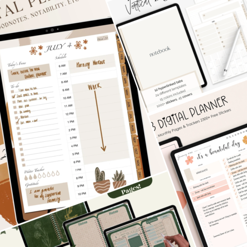 Top 26 Best Digital Planners for GoodNotes (Free & Paid) - Inspiration ...