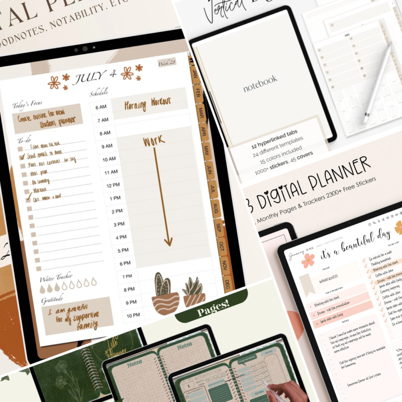 21 Beat Digital Planners for GoodNotes