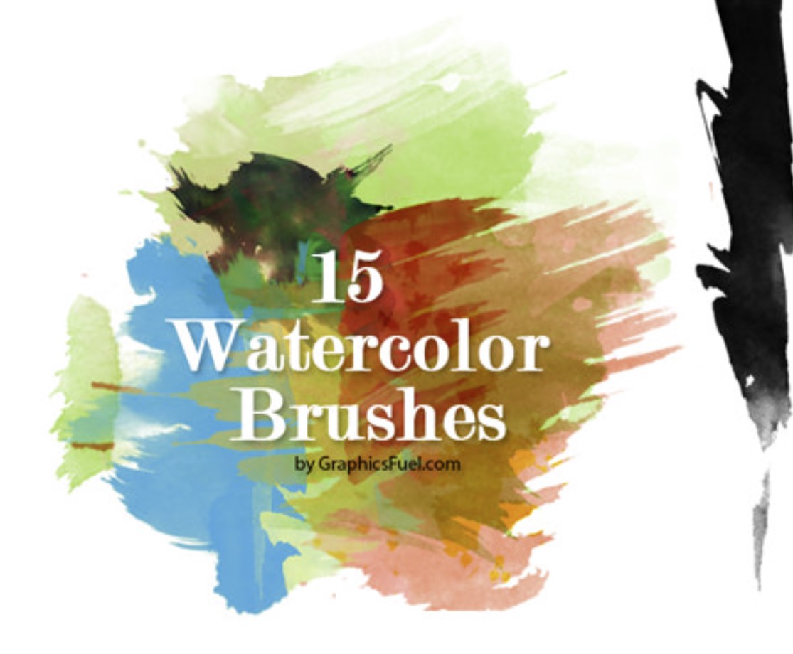 Free watercolor brush packs