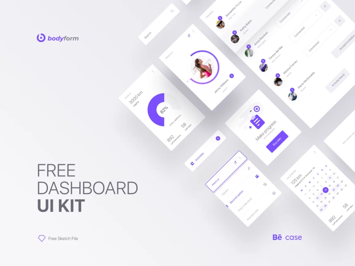 Free UI Kits for Web & Mobile App Designers