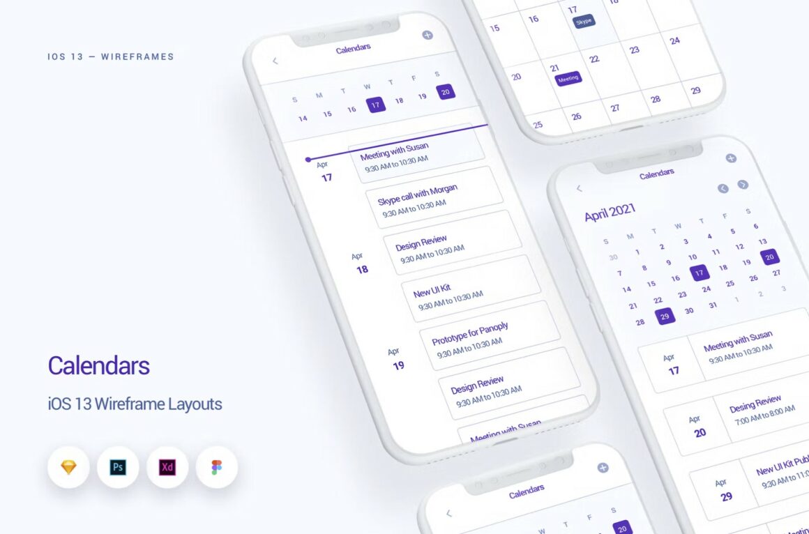 Free Web & App Wireframes