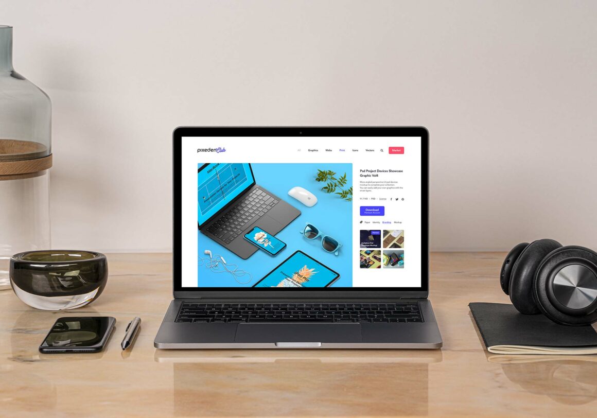 Best & Free Laptop Mockups