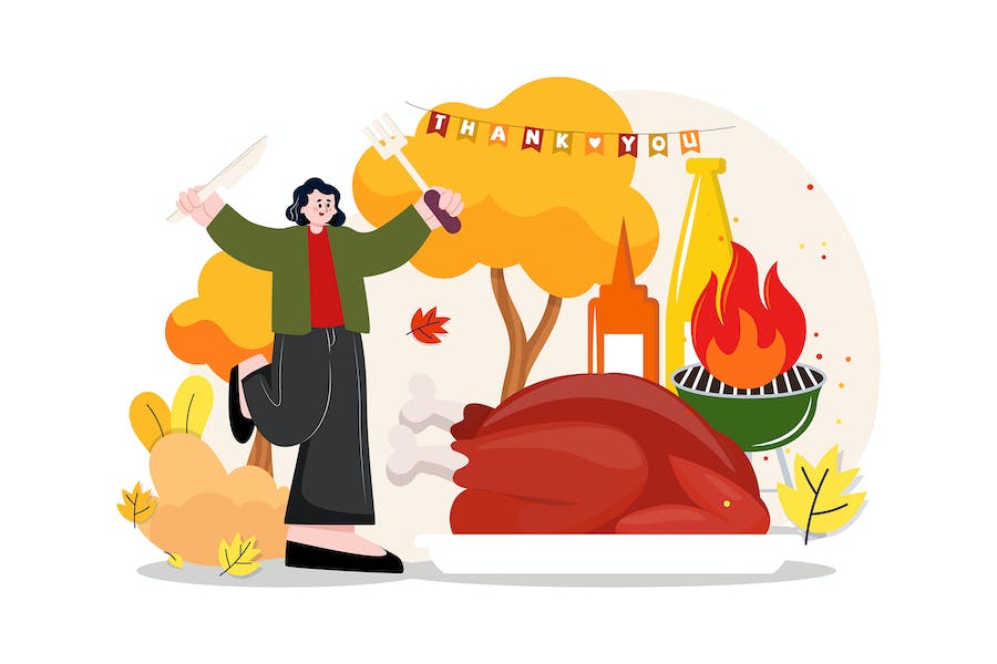 Thanksgiving Illustrations to inspire you