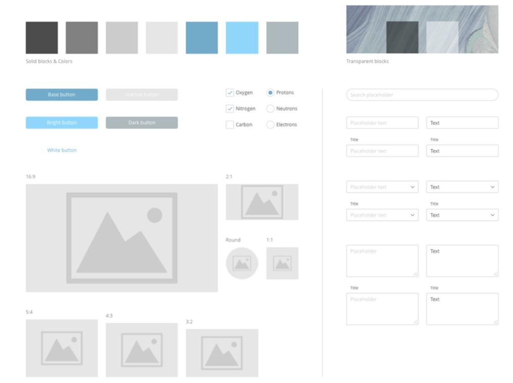 Free Web & App Wireframes