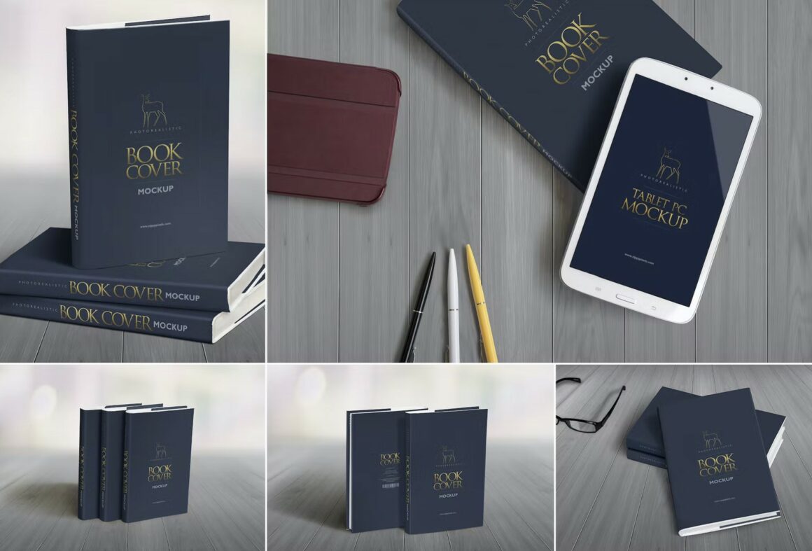 Free Book Mockups to Present your Book Beautifully