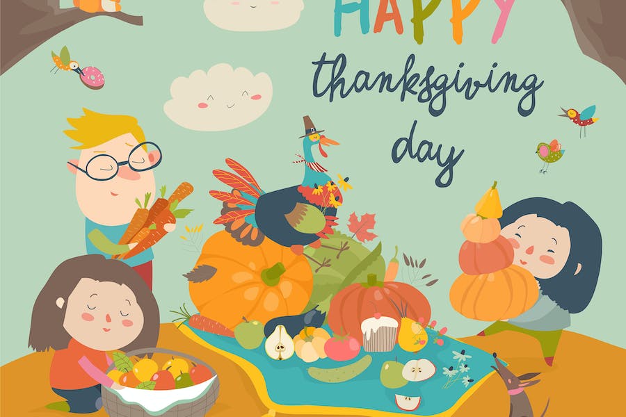 Thanksgiving Illustrations to inspire you