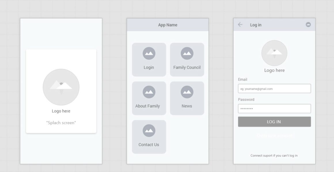 Free Web & App Wireframes