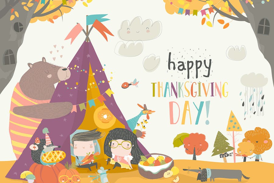 Thanksgiving Illustrations