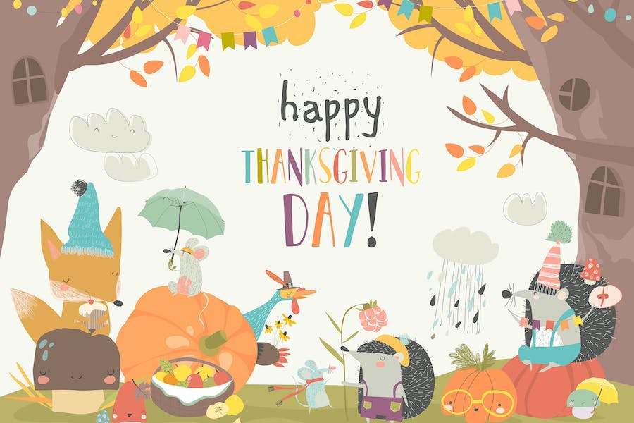 Thanksgiving Illustrations to inspire you