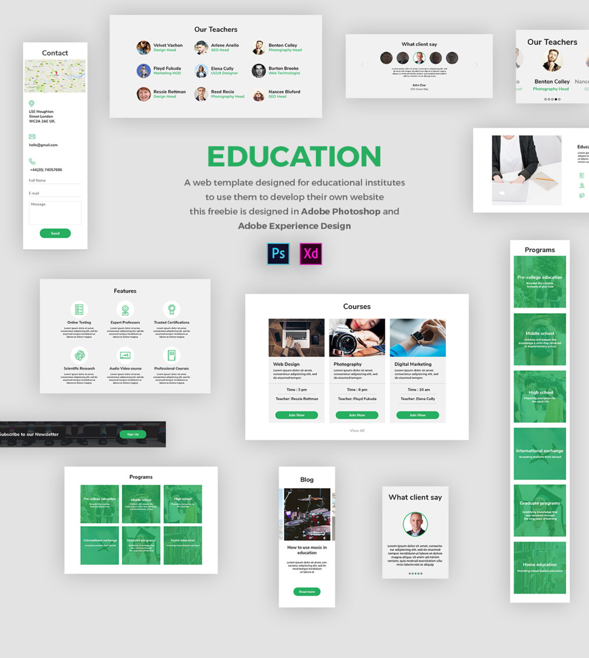 Free UI Kits for Web & Mobile App Designers