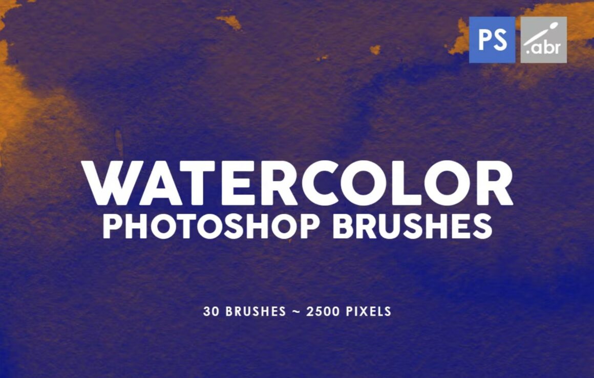 Free watercolor brush packs