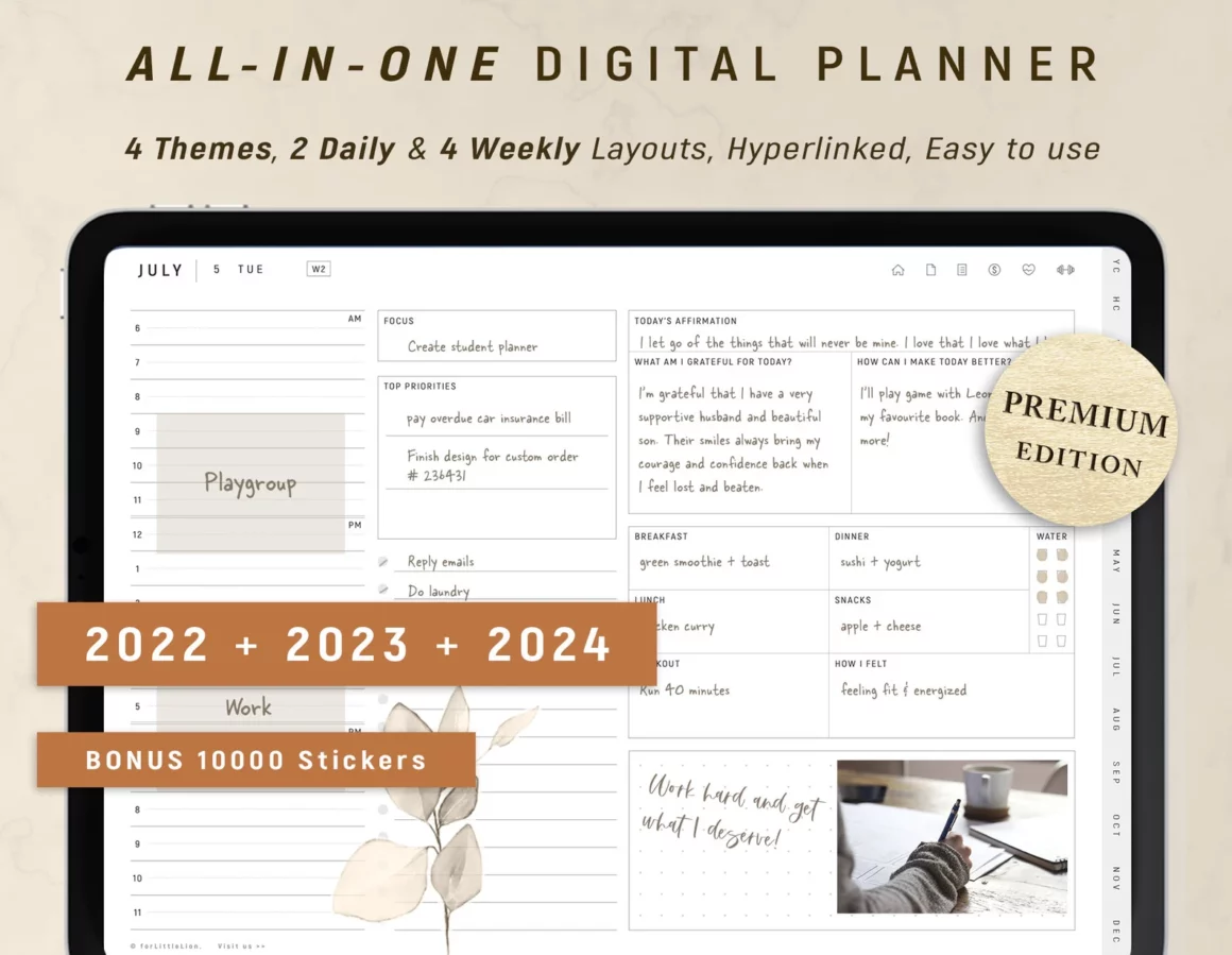 PREMIUM Daily Planner