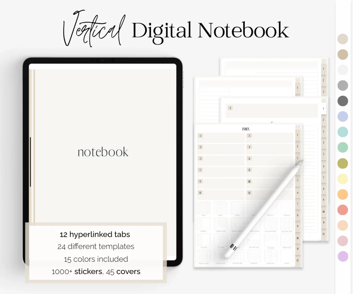 Digital Notebook for GoodNotes