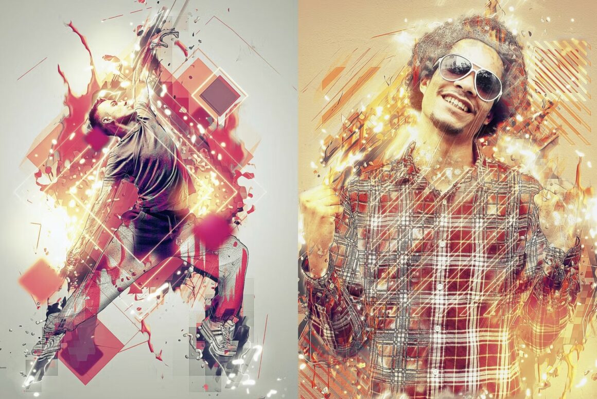 25 Creative & Fresh Photoshop Actions to Create Stunning Art Effects