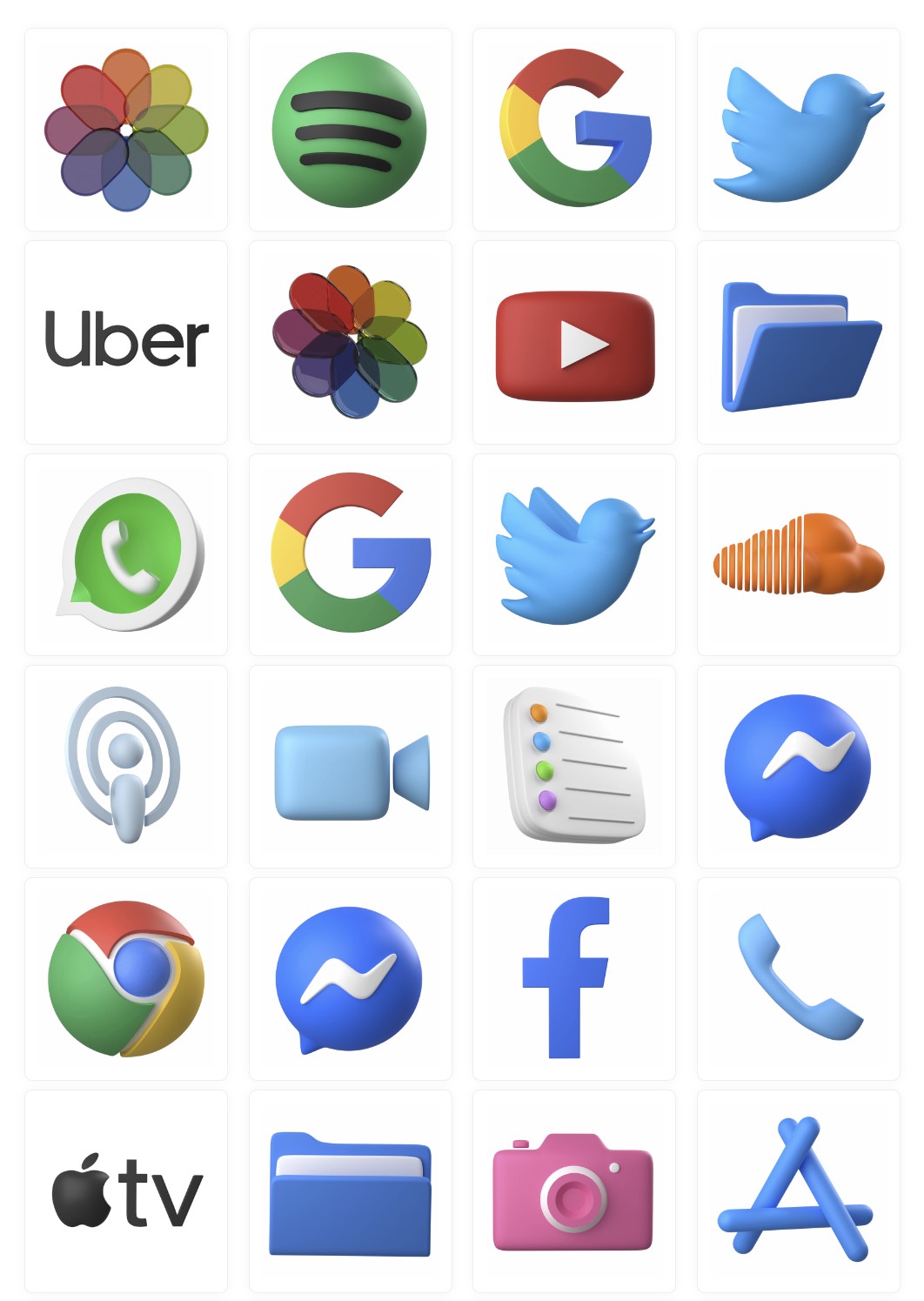 Free social media icon sets