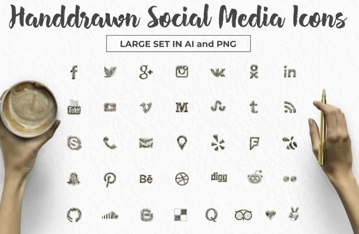 Free social media icon sets