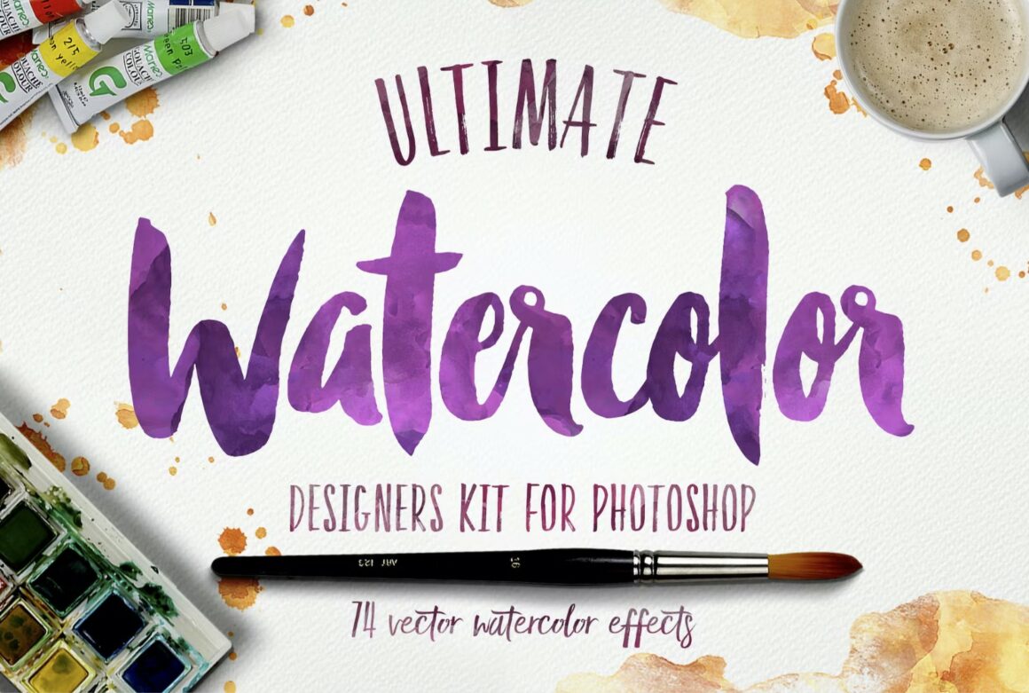 Free watercolor brush packs