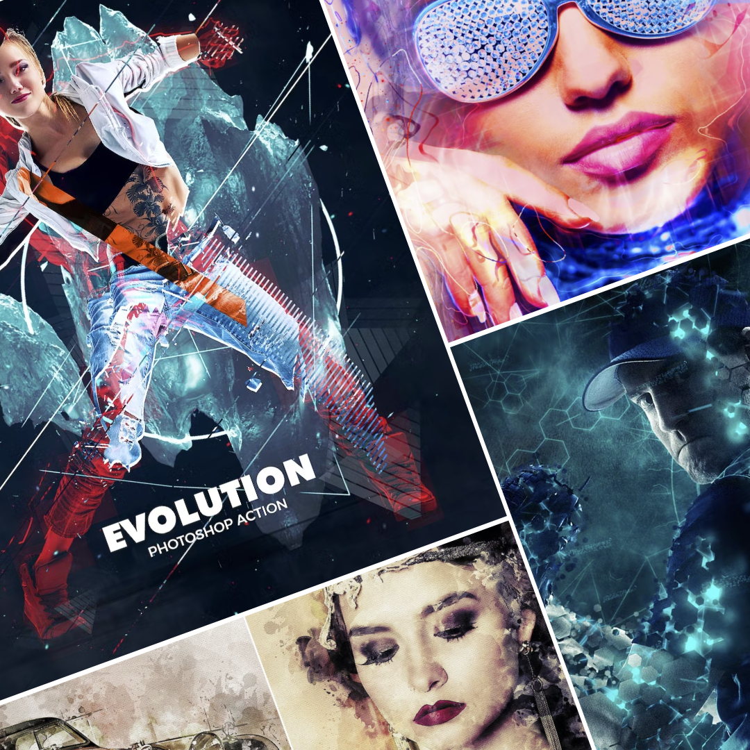 25 Creative & Fresh Photoshop Actions to Create Stunning Art Effects