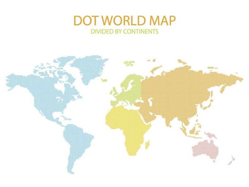 30 Free World Map Vector Collection