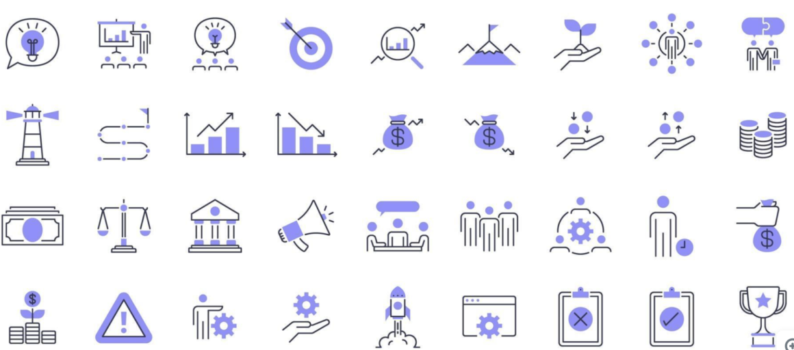 Startup and Business Icon Packs