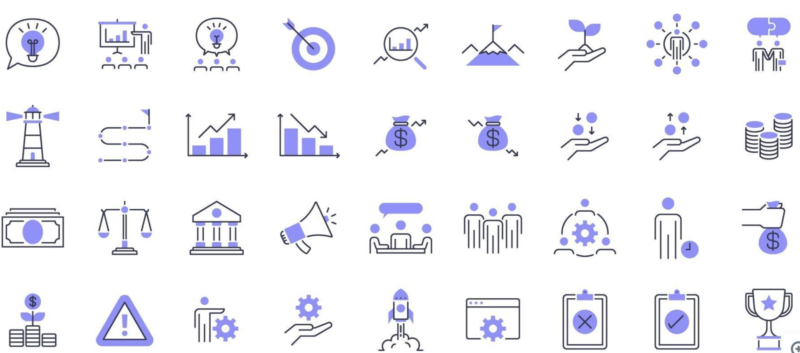 30 Startup and Business Icon Packs for Free - Inspiration ...
