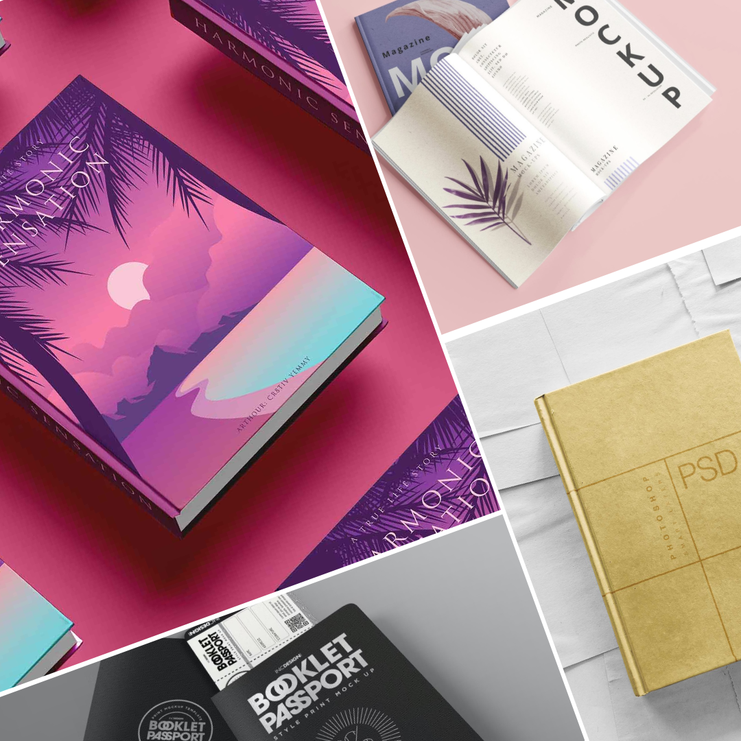 20 Free & Best Booklet Mockup PSD Templates