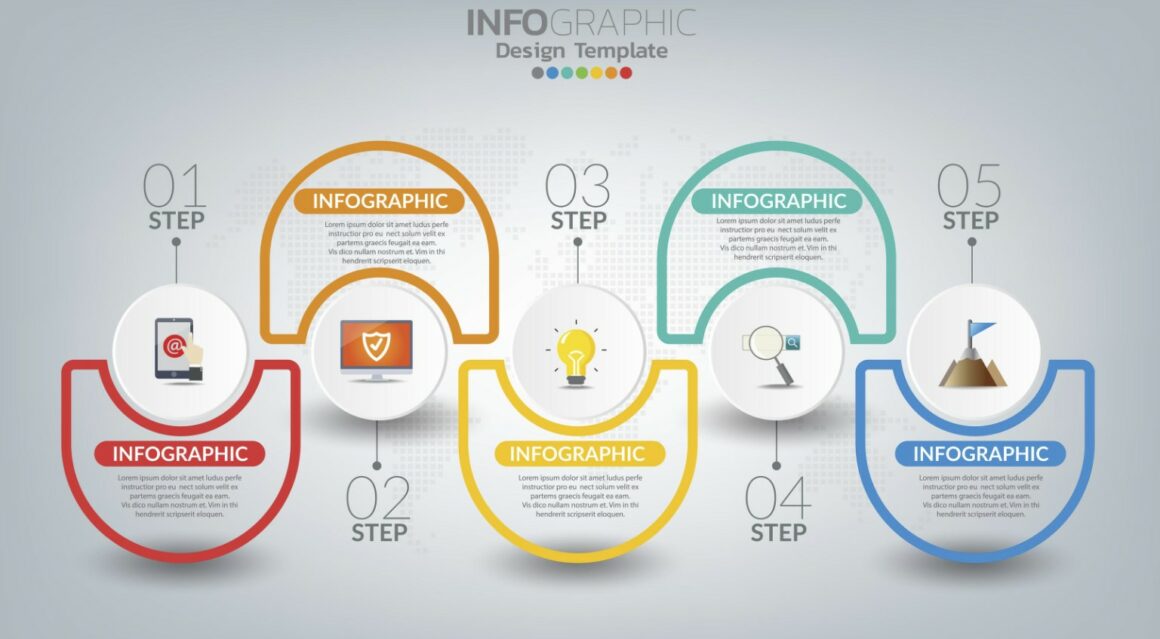 Business infographic elements