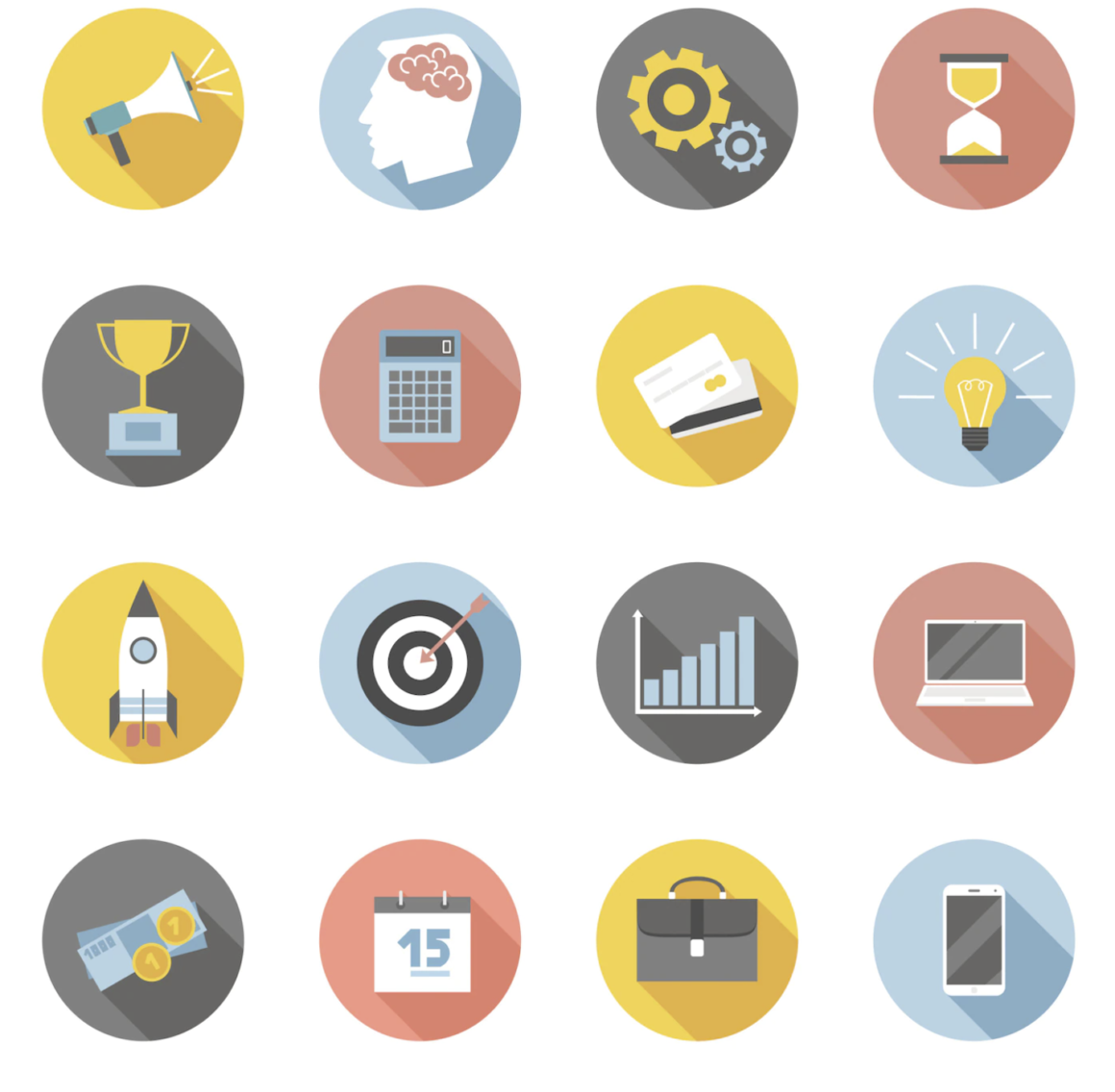 Startup and Business Icon Packs