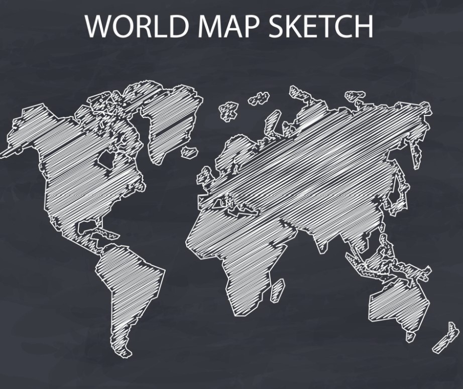 Free World Map Vector Collection