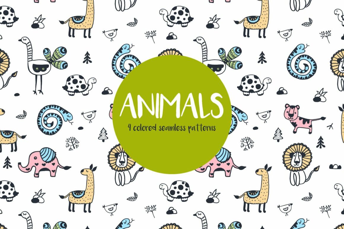Animals Illustration Pattern