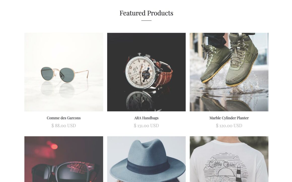 Fashion Website Template