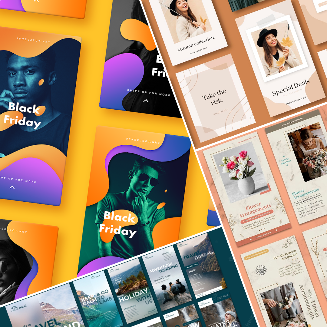 30 Free Instagram Story Templates