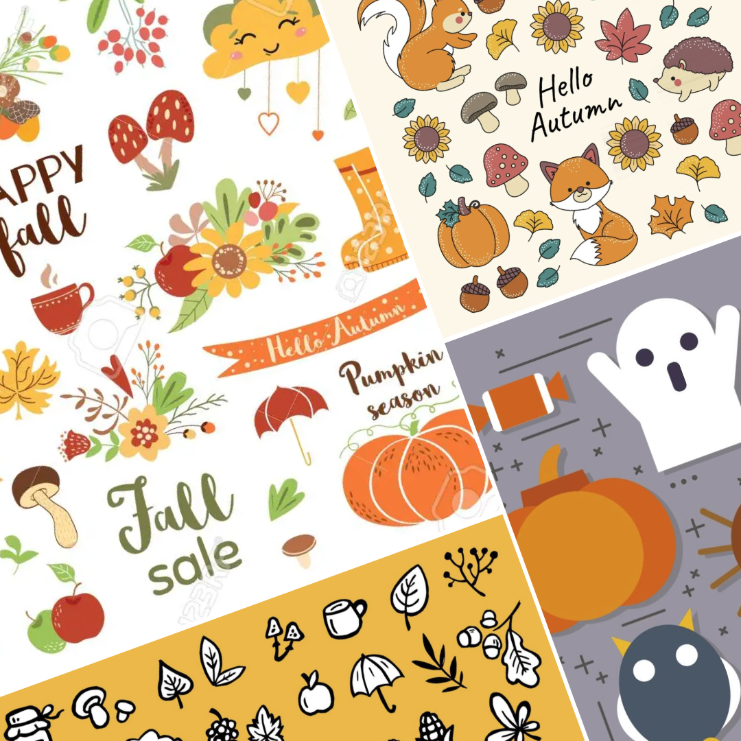 30 Free Autumn Icons pack