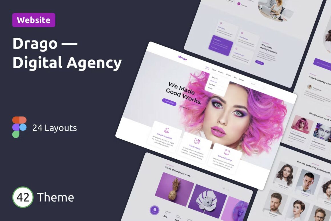 Digital Agency Figma Template