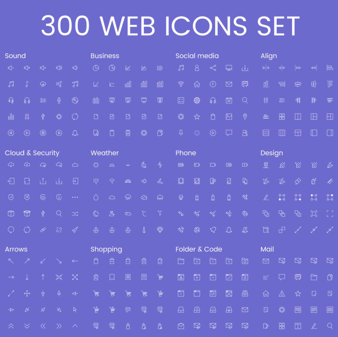 Startup and Business Icon Packs