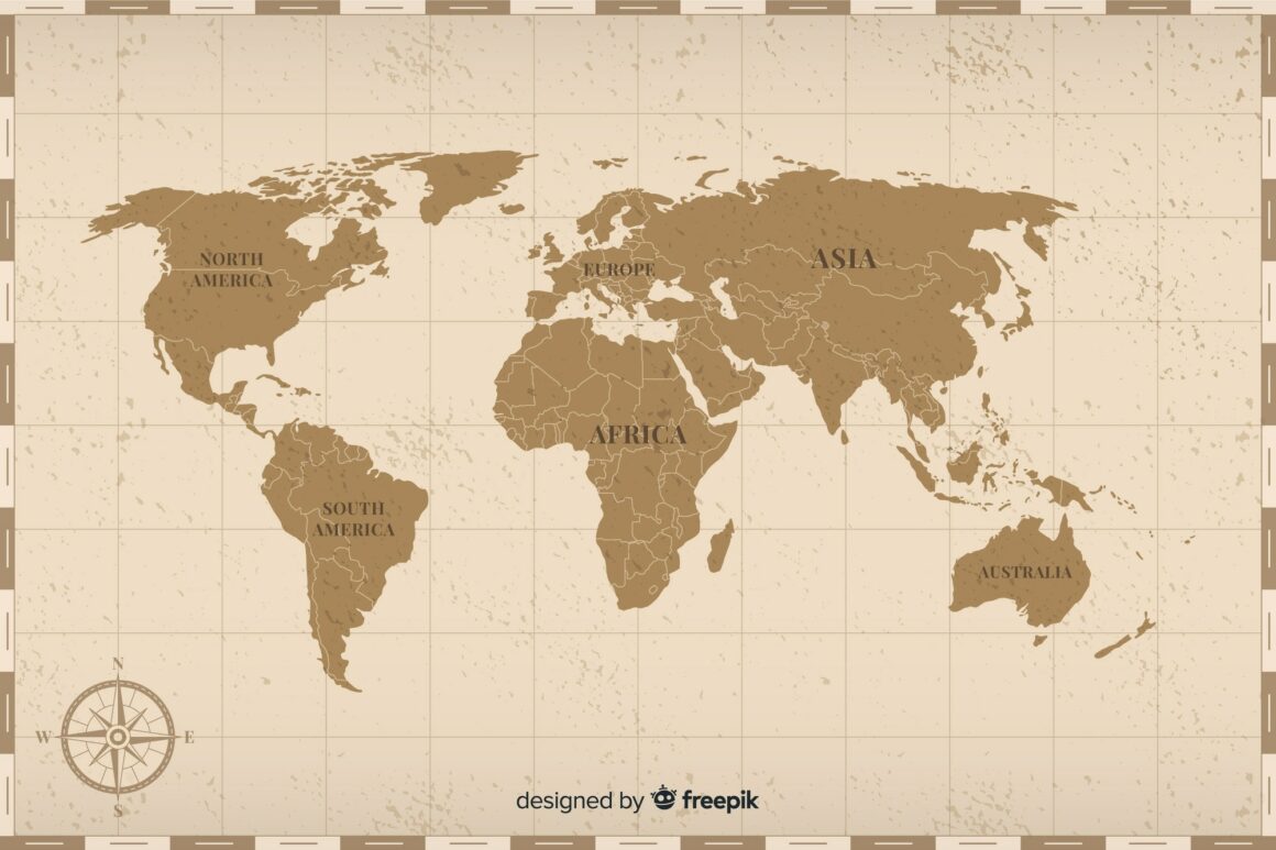 Free World Map Vector Collection