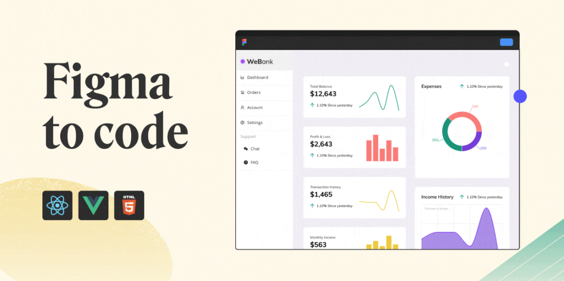 Anima - Export Figma to HTML, React & Vue code