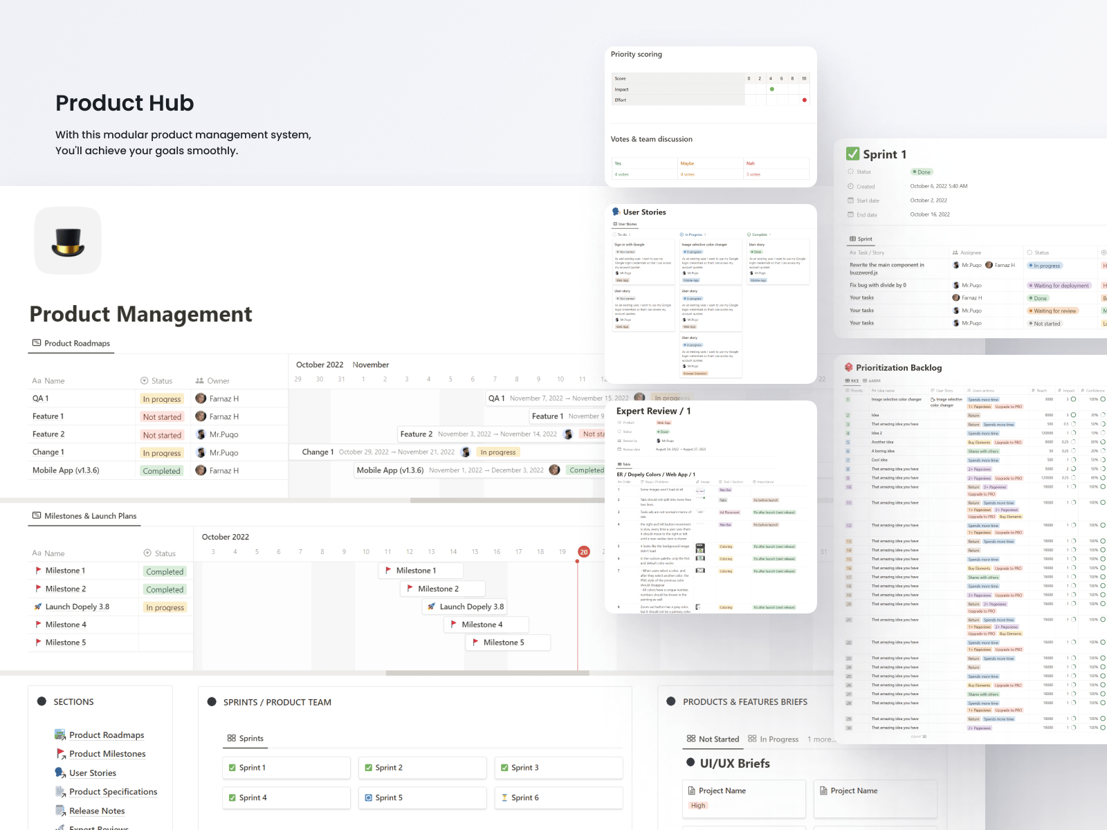 notion business plan template free