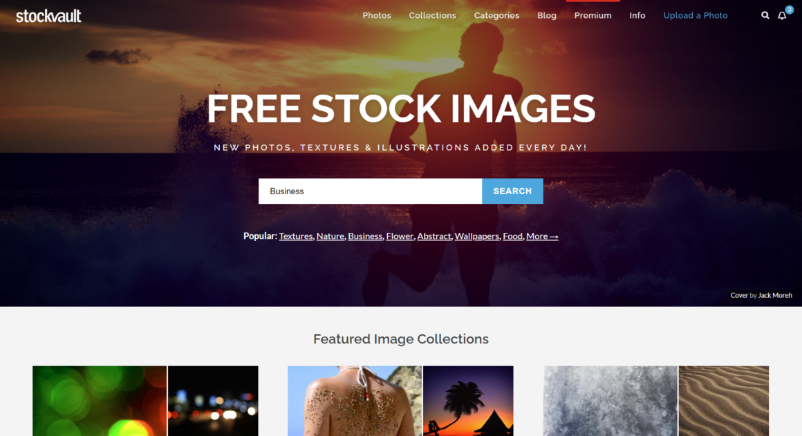 StockVault - best free stock photo sites