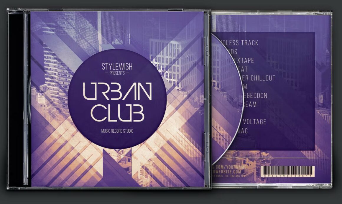 Urban Club CD Cover Artwork