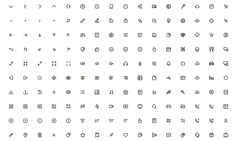 33 Best Free Linear Icon Packs For UI Design - Inspiration ...