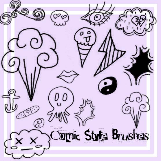 Comic Style Brushes